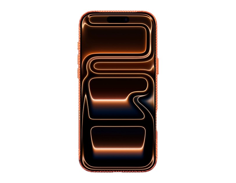 Rixus Alpine Ultra-Slim Case With MagSafe Compatible RXD081 For Apple iPhone 17 Pro, 18 Pro Mountain Orange