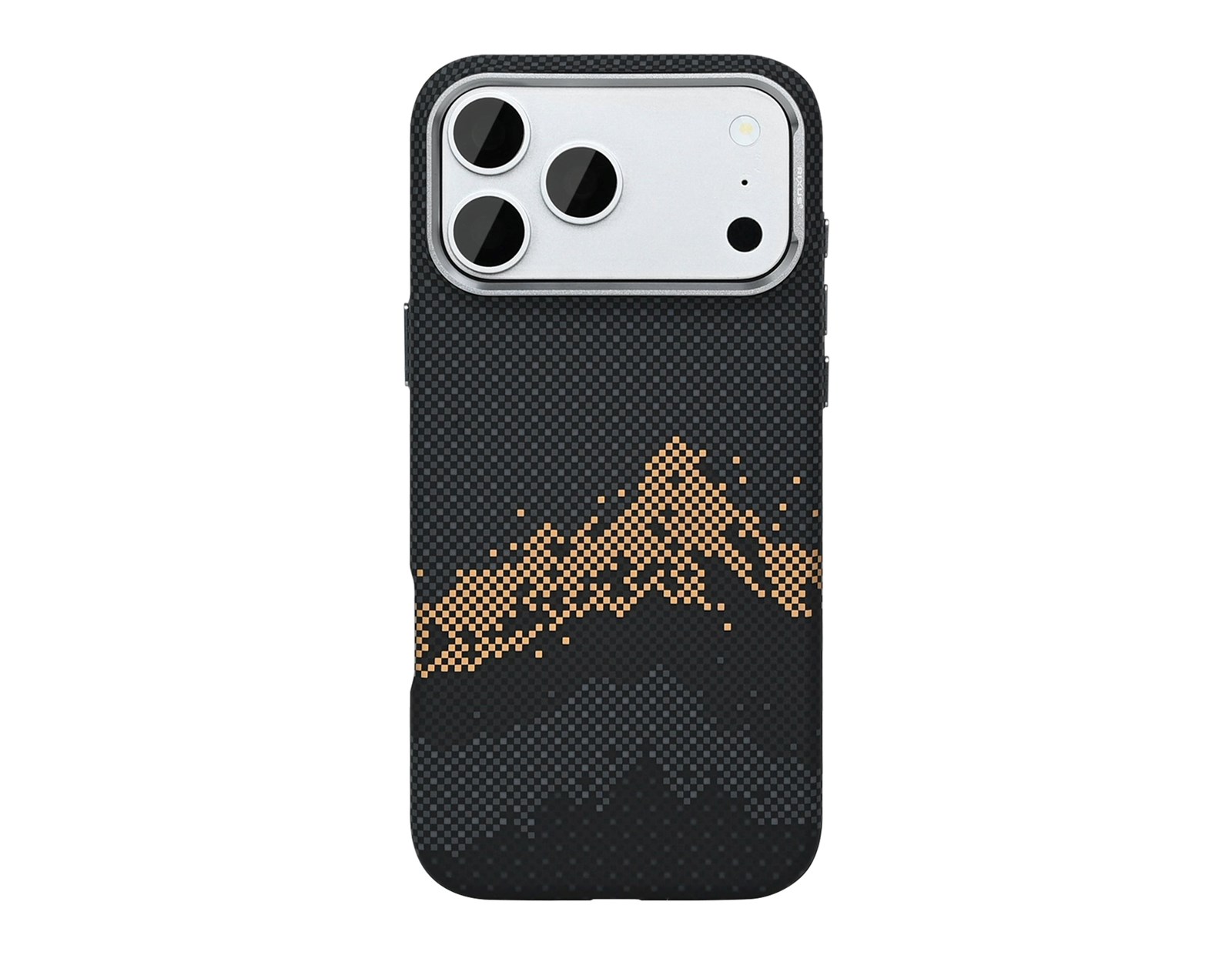 Rixus Alpine Ultra-Slim Case With MagSafe Compatible RXD082 For Apple iPhone 17 Pro, 18 Pro Mountain Black