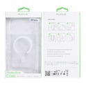 Rixus Anti-Burst Case With MagSafe Compatible For Apple iPhone 17 Pro, 18 Pro Transparent