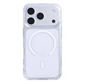 Rixus Anti-Burst Case With MagSafe Compatible For Apple iPhone 17 Pro, 18 Pro Transparent