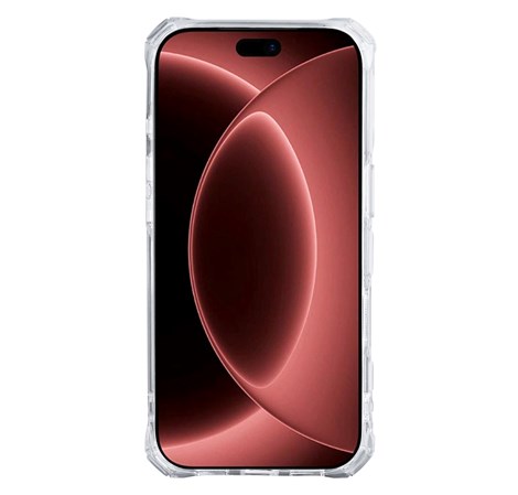 Rixus Armor-X Anti Shock Case With MagSafe Compatible For Apple iPhone 17 Pro Max, 18 Pro Max Transparent