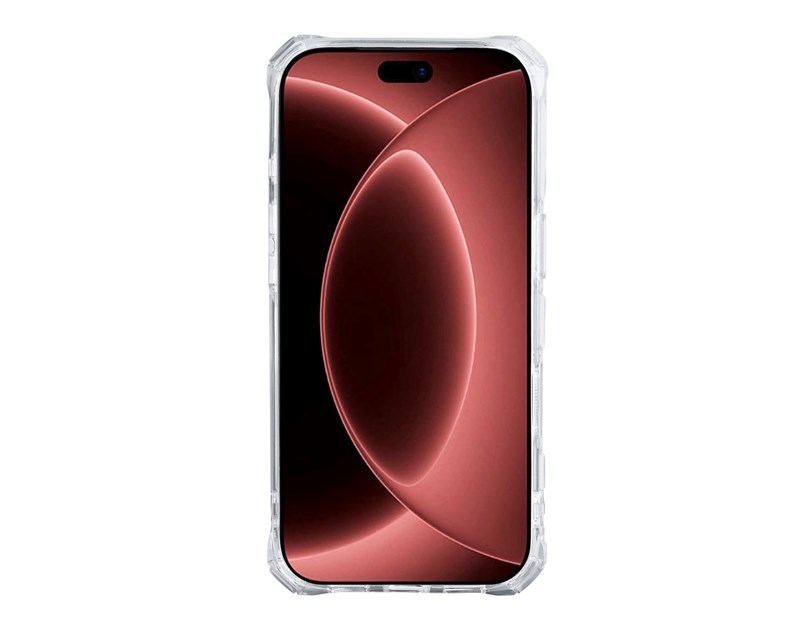 Rixus Armor-X Anti Shock Case With MagSafe Compatible For Apple iPhone 17 Pro Max, 18 Pro Max Transparent