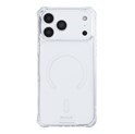 Rixus Armor-X Anti Shock Case With MagSafe Compatible For Apple iPhone 17 Pro Max, 18 Pro Max Transparent
