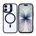 Rixus Classic 03 Case With MagSafe Compatible For Apple iPhone 17 Black