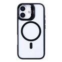Rixus Classic 03 Case With MagSafe Compatible For Apple iPhone 17 Black