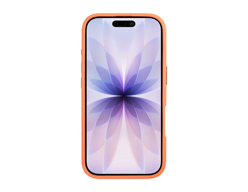 Rixus Classic 03 Case With MagSafe Compatible For Apple iPhone 17 Orange