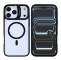 Rixus Classic 03 Case With MagSafe Compatible For Apple iPhone 17 Pro Max, 18 Pro Max Black