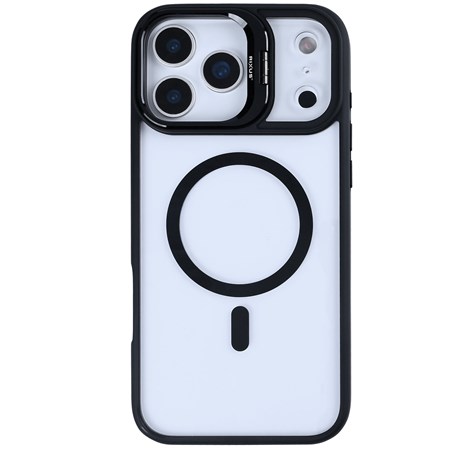 Rixus Classic 03 Case With MagSafe Compatible For Apple iPhone 17 Pro Max, 18 Pro Max Black