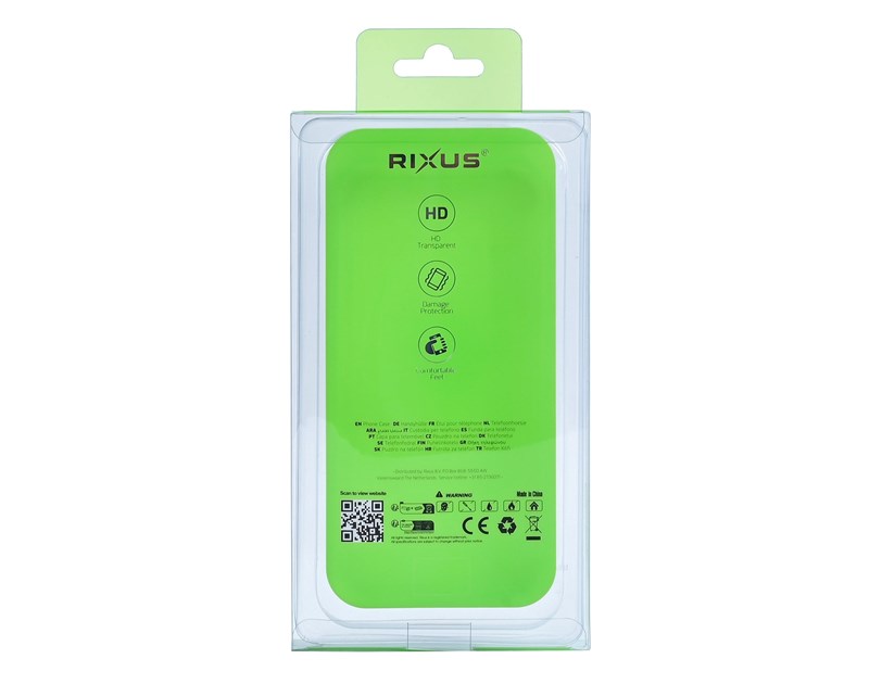 Rixus Crash Guard Case For Apple iPhone 17 Titanium Black