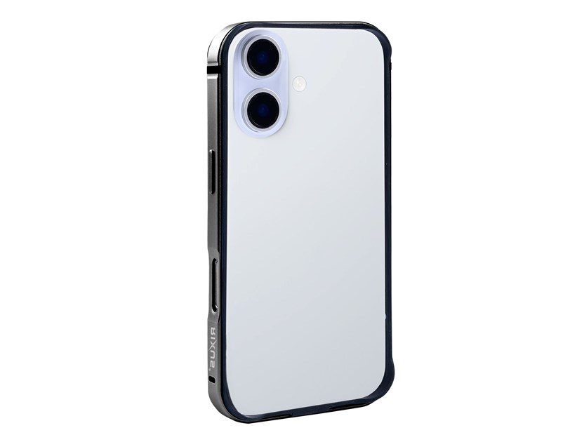 Rixus Crash Guard Case For Apple iPhone 17 Titanium Black