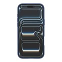 Rixus Crystal Amber Case For Apple iPhone 17 Pro Max, 18 Pro Max Blue