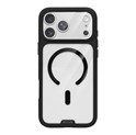 Rixus Crystal Amber Case For Apple iPhone 17 Pro, 18 Pro Black