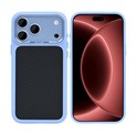 Rixus Mag Carbon With MagSafe Compatible For Apple iPhone 17 Pro Max, 18 Pro Max Light Blue