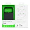 Rixus Mag Carbon With MagSafe Compatible For Apple iPhone 17 Pro, 18 Pro Titanium Black