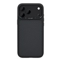 Rixus Mag Carbon With MagSafe Compatible For Apple iPhone 17 Pro, 18 Pro Titanium Black
