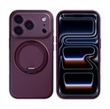 Rixus SnapGrip 360 Case For Apple iPhone 17 Pro, 18 Pro Deep Purple