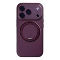 Rixus SnapGrip 360 Case For Apple iPhone 17 Pro, 18 Pro Deep Purple