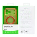 Rixus SnapGrip 360 Case For Apple iPhone 17 Pro, 18 Pro Orange