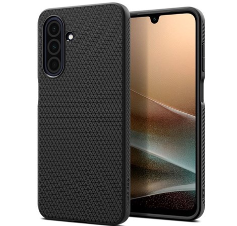 Spigen Liquid Air, matte black - Samsung Galaxy A26 5G