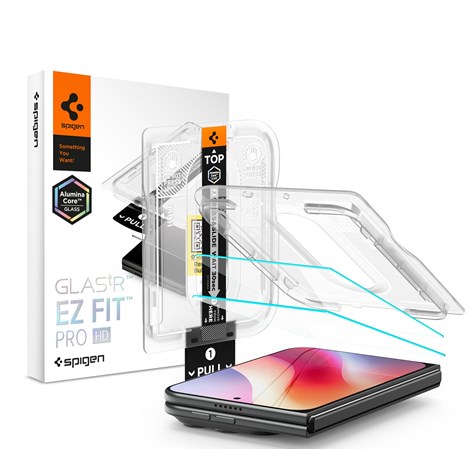 Spigen Glass tR EZ Fit Pro HD 2 Pack - iPhone 2026 Fold