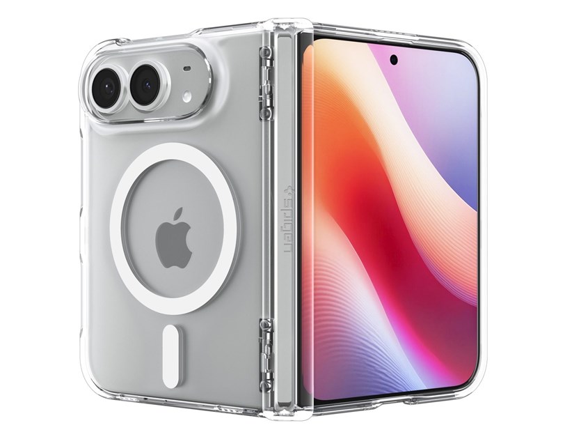 Spigen Ultra Hybrid Pro MagSafe, clear white - iPhone 2026 Fold