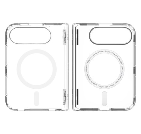 Spigen Ultra Hybrid Pro MagSafe, clear white - iPhone 2026 Fold