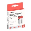 Verbatim 9V-6LR61 USB-C punjiva baterija, 9.0V, 335 mAh (1 komad)