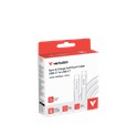 Verbatim Sync & Charge SoftTouch kabel USB-C na USB-C, M/M, 100W PD3.0, bijeli, 1.2m