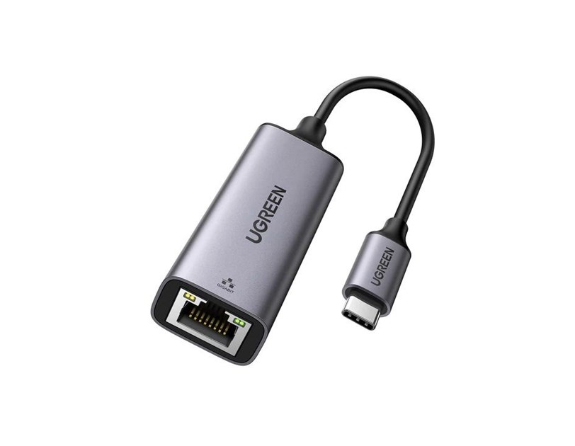 UGREEN USB-C Gigabit Ethernet mrežni adapter 10/100/1000 Mbps RJ45