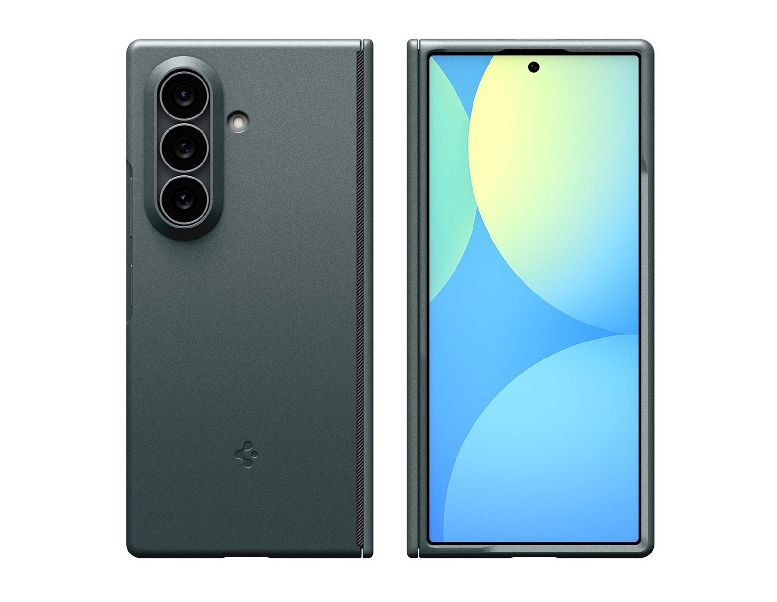 Spigen Air Fit Pro MagSafe, abyss green - Samsung Galaxy Z Fold 2026 Ultra