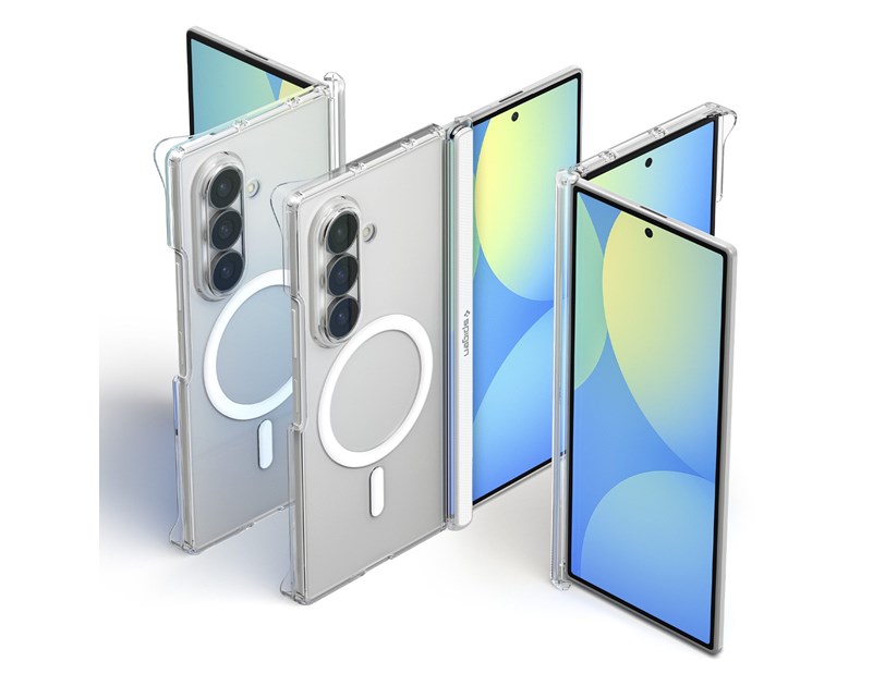 Spigen Air Skin Zero MagSafe, clear white - Samsung Galaxy Z Fold 2026 Ultra