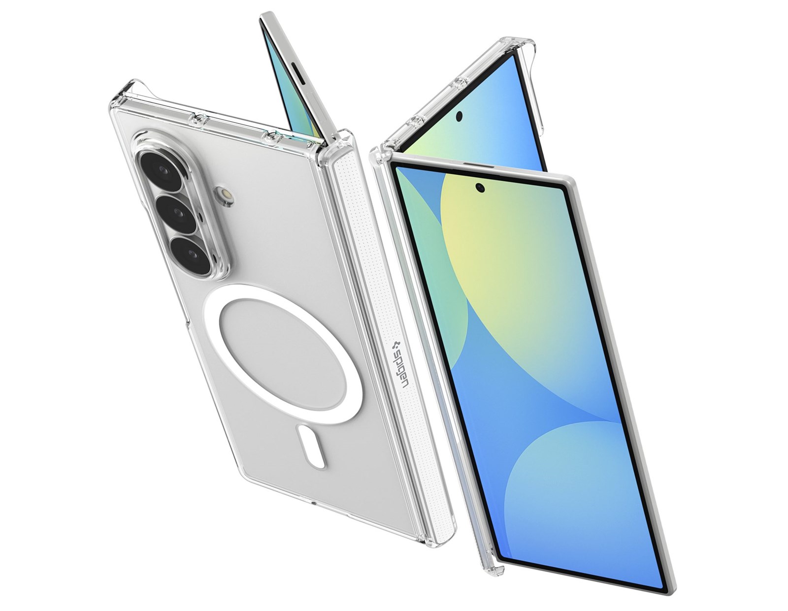 Spigen Air Skin Zero MagSafe, clear white - Samsung Galaxy Z Fold 2026 Ultra