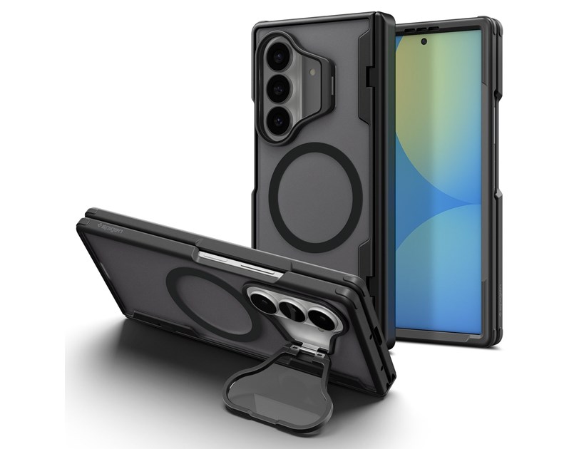 Spigen Optik Armor Pro MagSafe, black - Samsung Galaxy Z Fold 2026 Ultra