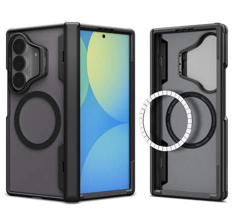 Spigen Optik Armor Pro MagSafe, black - Samsung Galaxy Z Fold 2026 Ultra