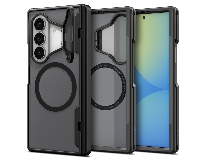 Spigen Optik Armor Pro MagSafe, black - Samsung Galaxy Z Fold 2026 Ultra
