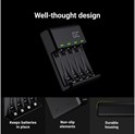Green Cell punjač VitalCharger + 4x baterije AAA 800mAh Ni-MH