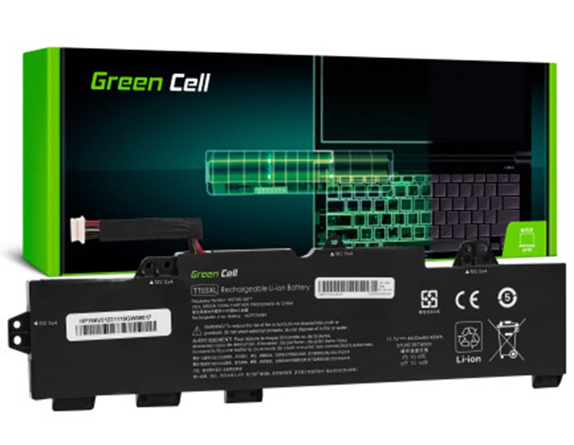 Green Cell (TT03XL) baterija 4400 mAh, 11.55V za HP ProBook HP EliteBook 755 G5 850 G5, HP ZBook 15u G5