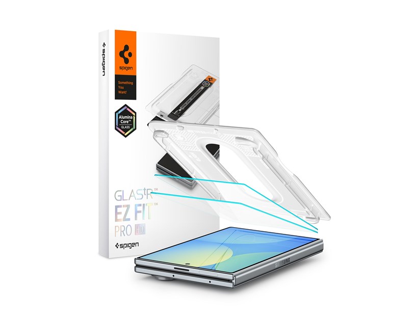 Spigen GLAS.tR EZ Fit Pro HD zaštitno staklo za Samsung Galaxy Z Fold8, 9H, 2kom