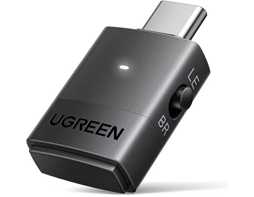UGREEN Bluetooth 6.0 bežični audio odašiljač s LDAC podrškom i 3,5 mm priključkom, domet do 10m