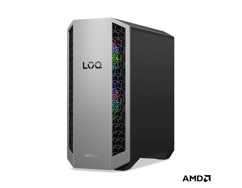Lenovo LOQ Tower, AMD Ryzen 7 8745HX, 32GB DDR5, 1TB SSD, RTX 5060 8GB, tipk/miš, Win 11 Pro + 2Y (91DF007JSC)