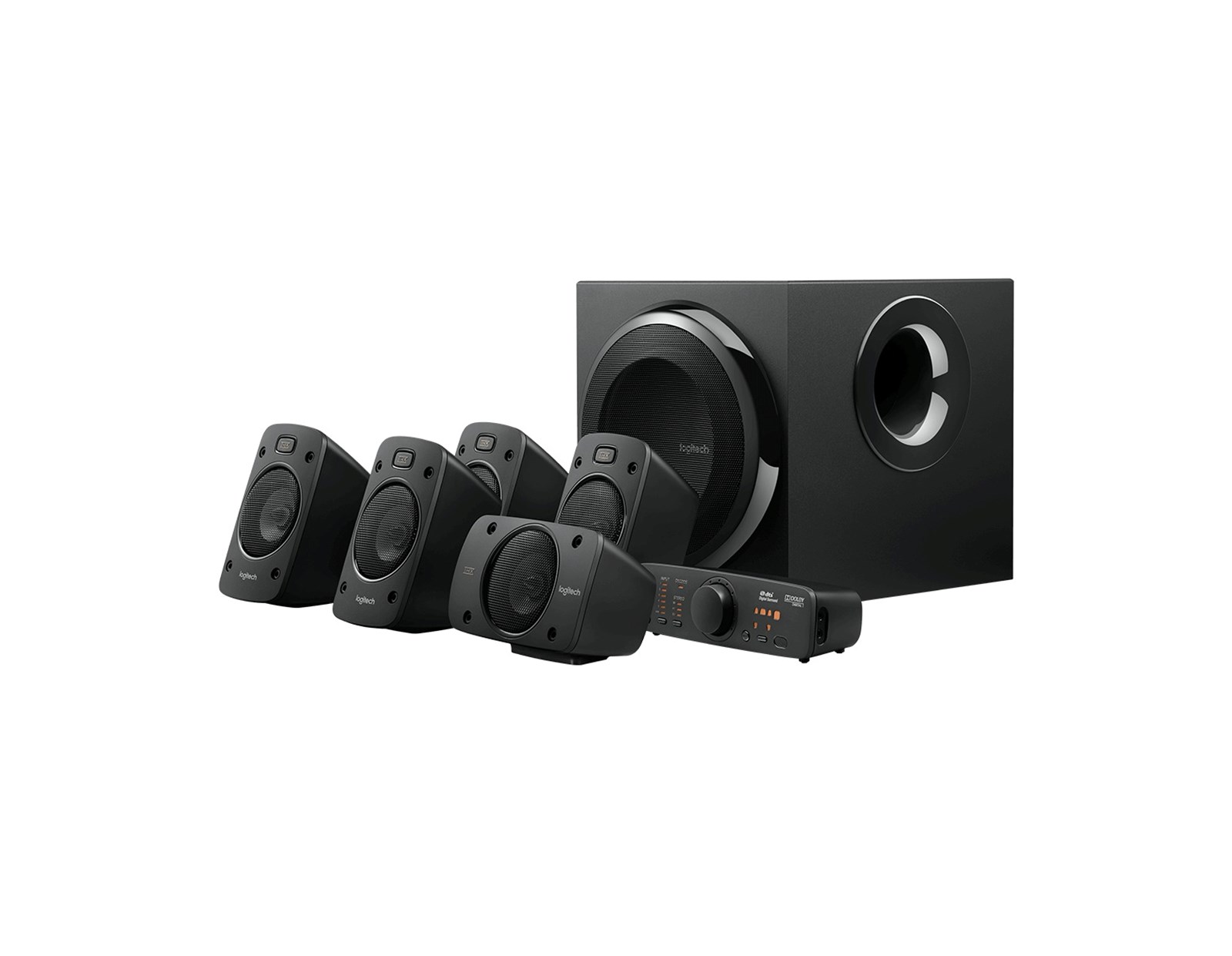 Logitech Z906 Surround sistem, 5.1 set, crni (980-000468)